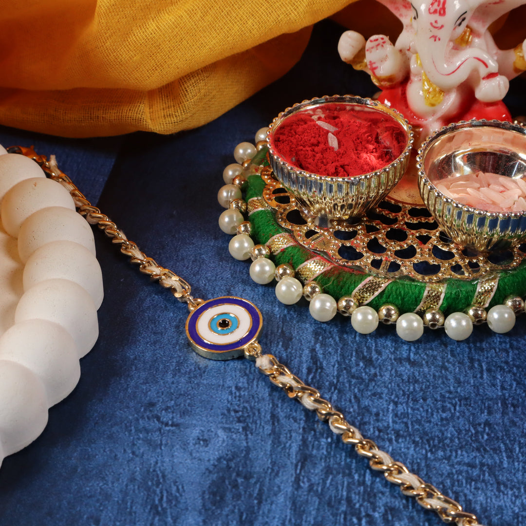 Suraksha Painted Rakhi - Salty Accessories