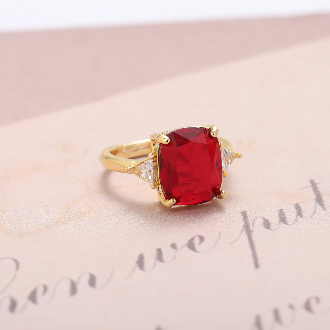 Scarlet Dream Ruby Ring