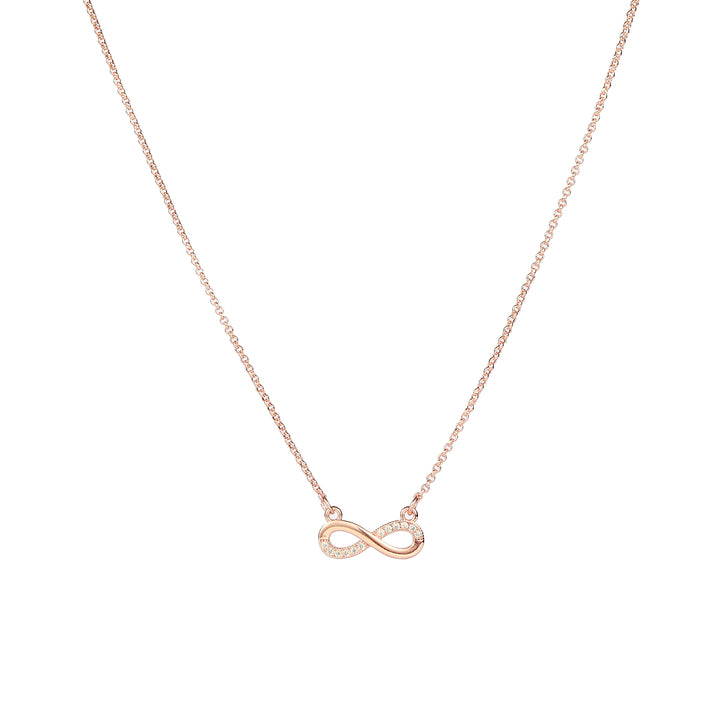 Eternal Connection Symbol White Necklace