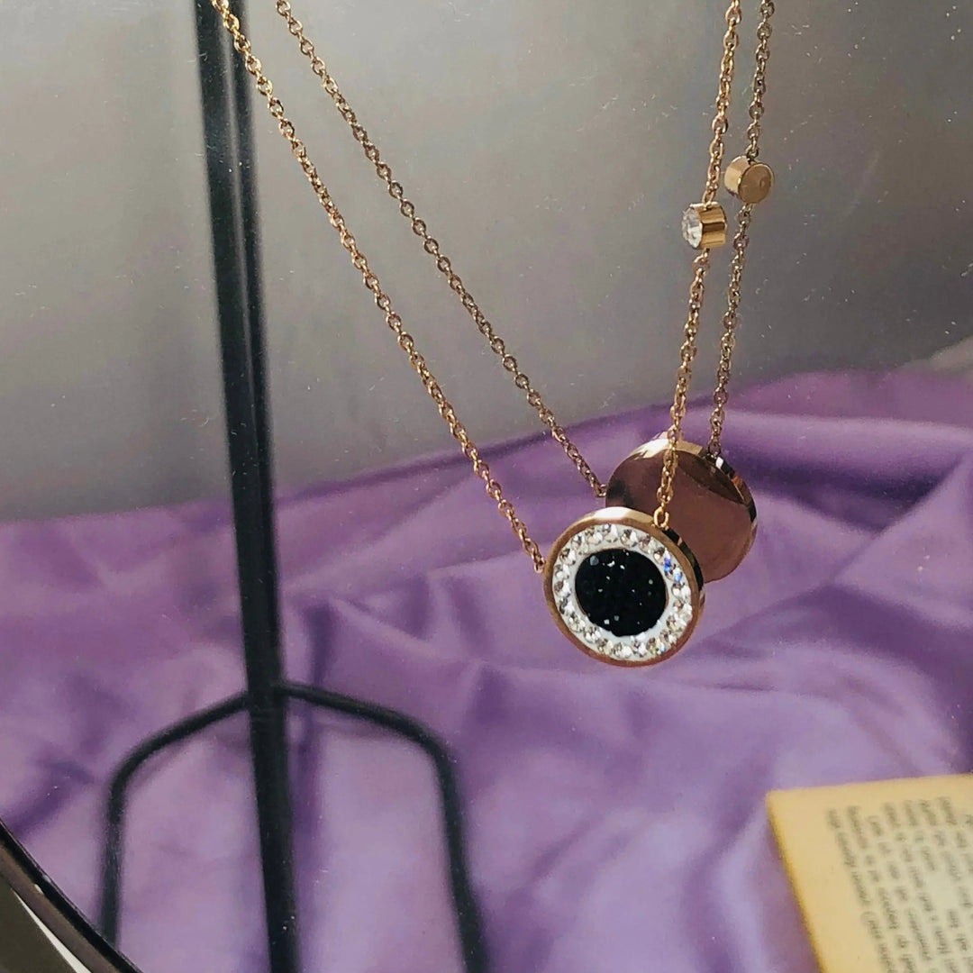Nebula Charm Necklace-  Stainless Steel - Salty Accessories