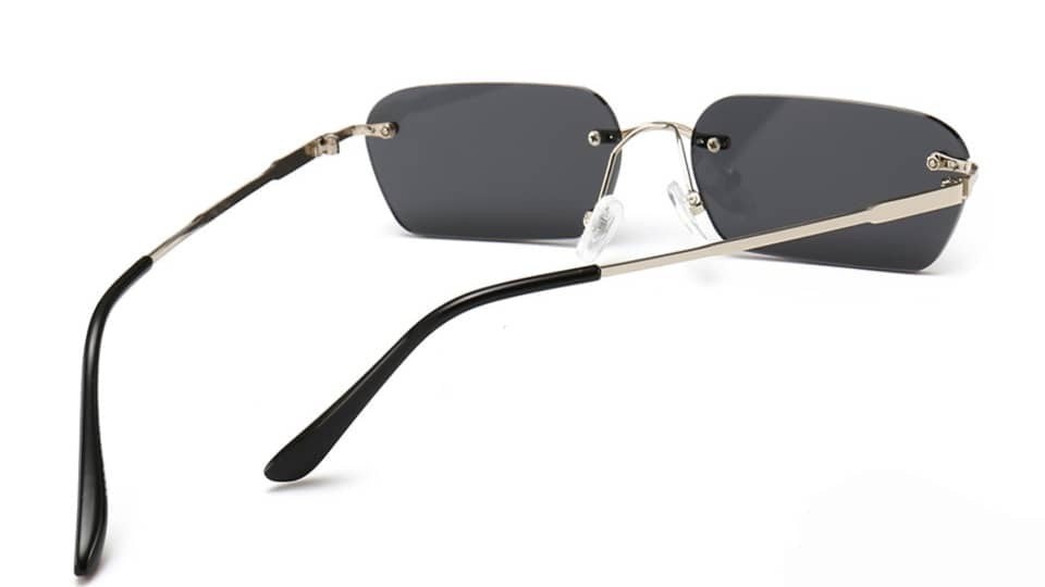 Onyx Drift Silver UV400 Protective Sunglasses