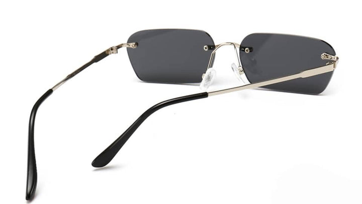 Onyx Drift Silver UV400 Protective Sunglasses