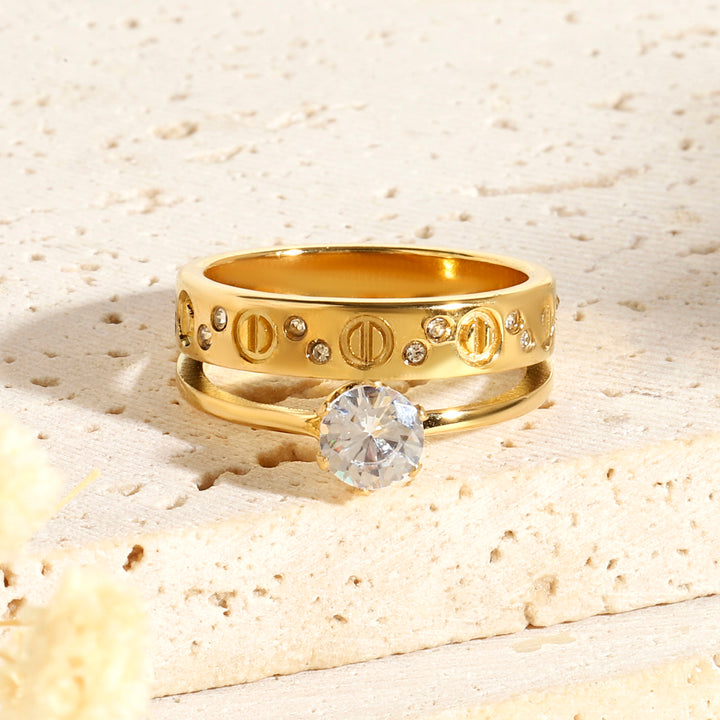 Aphelion Allure Gold Ring - Salty Accessories