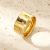 Shamanic Circlet Gold Ring - Salty Accessories