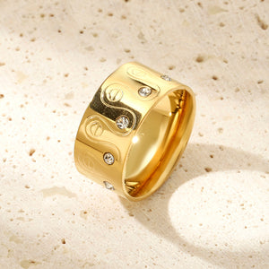 Shamanic Circlet Gold Ring