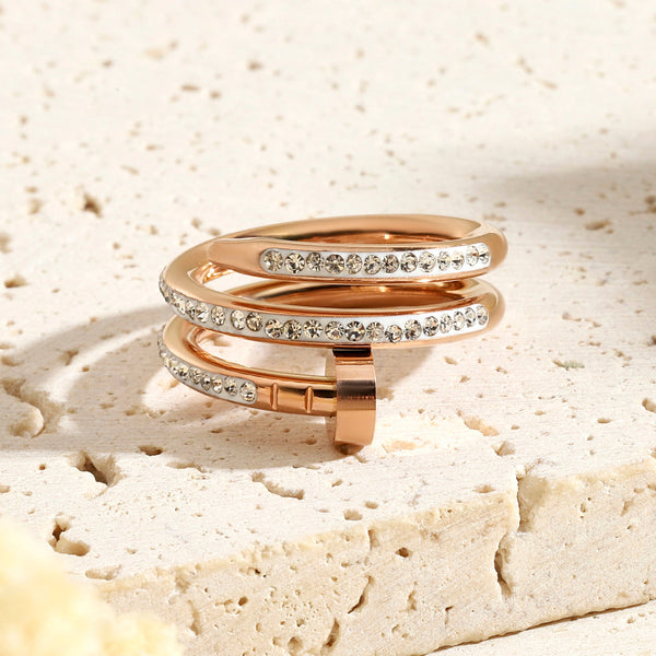 Just A Nail Rose Gold Ring