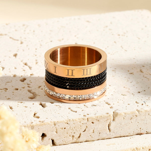 Nebula's Rose Gold Ring