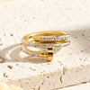 Just A Nail Gold Ring - Salty Accessories