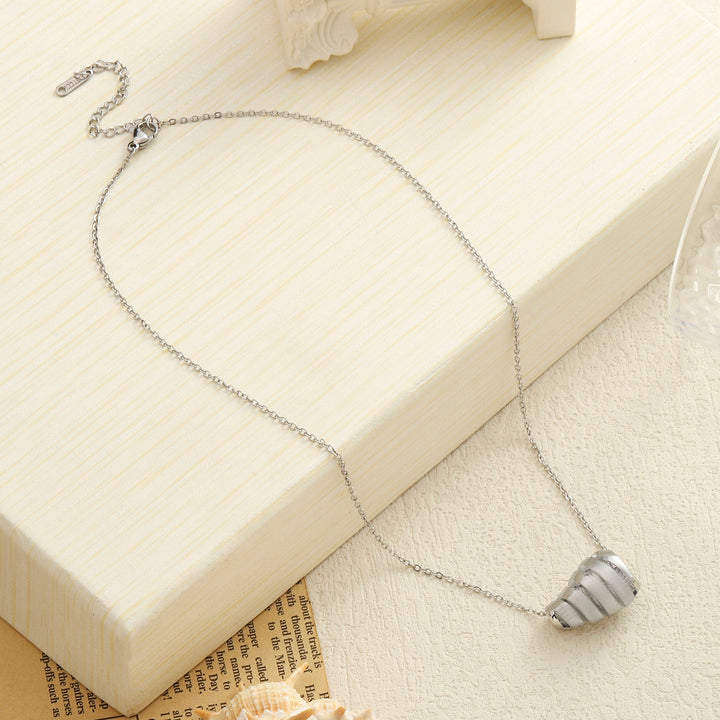 Lustrous Silver Necklace