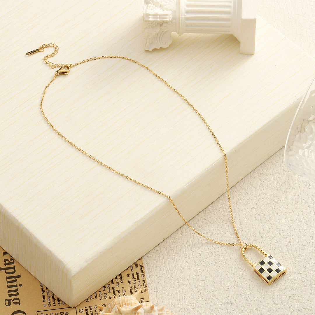 Love Lock Gold Necklace