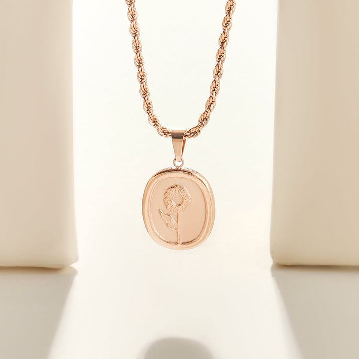 Beloved Bloom Rose Gold Necklace