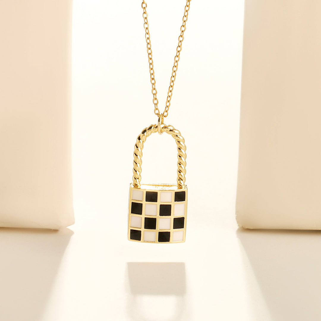 Love Lock Gold Necklace