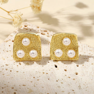 Mystic Moonbeam Earrings - Gold - Salty Accessories