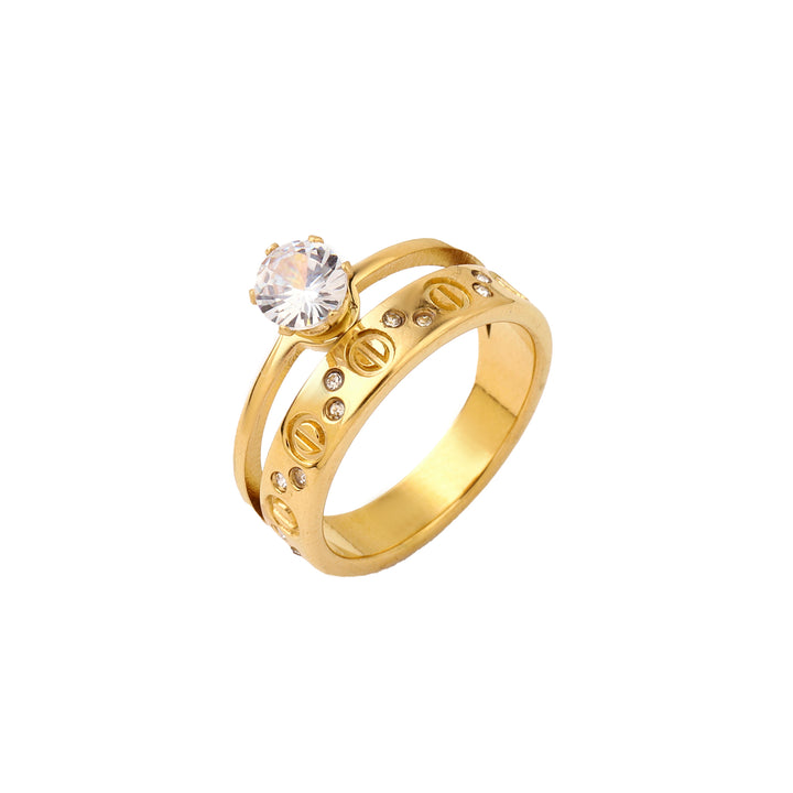 Aphelion Allure Gold Ring - Salty Accessories