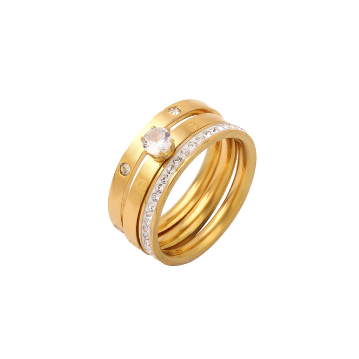 Elysian Echo Gold Ring - Salty Accessories