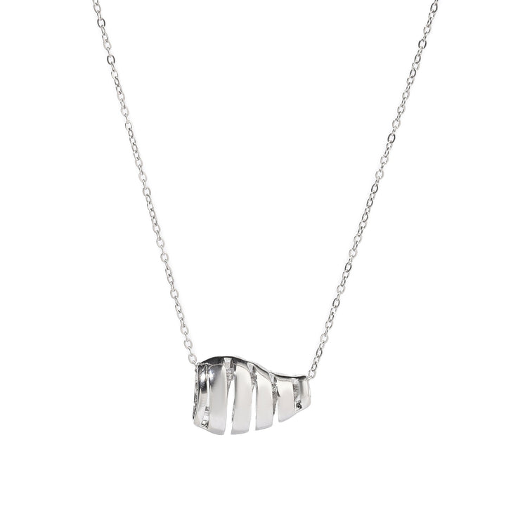 Lustrous Silver Necklace