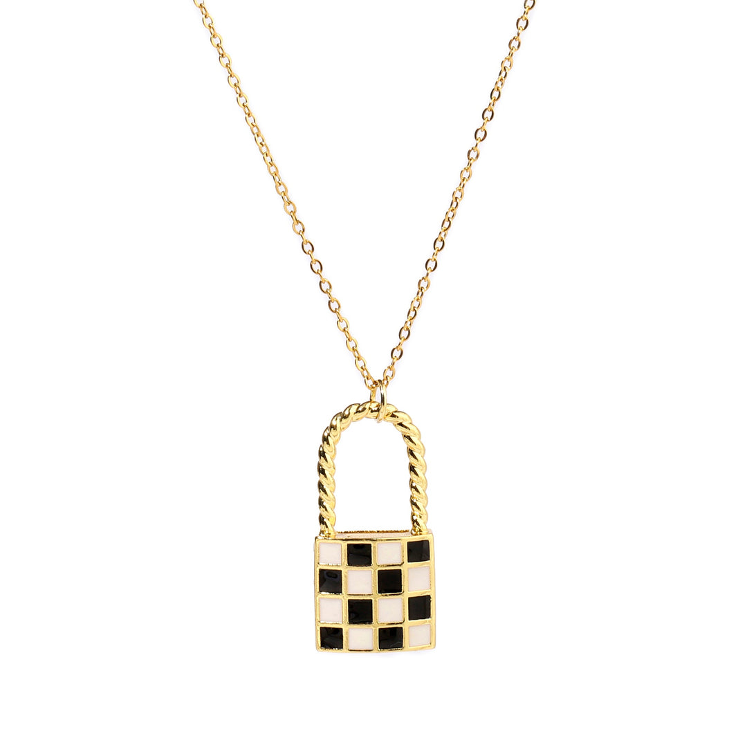 Love Lock Gold Necklace