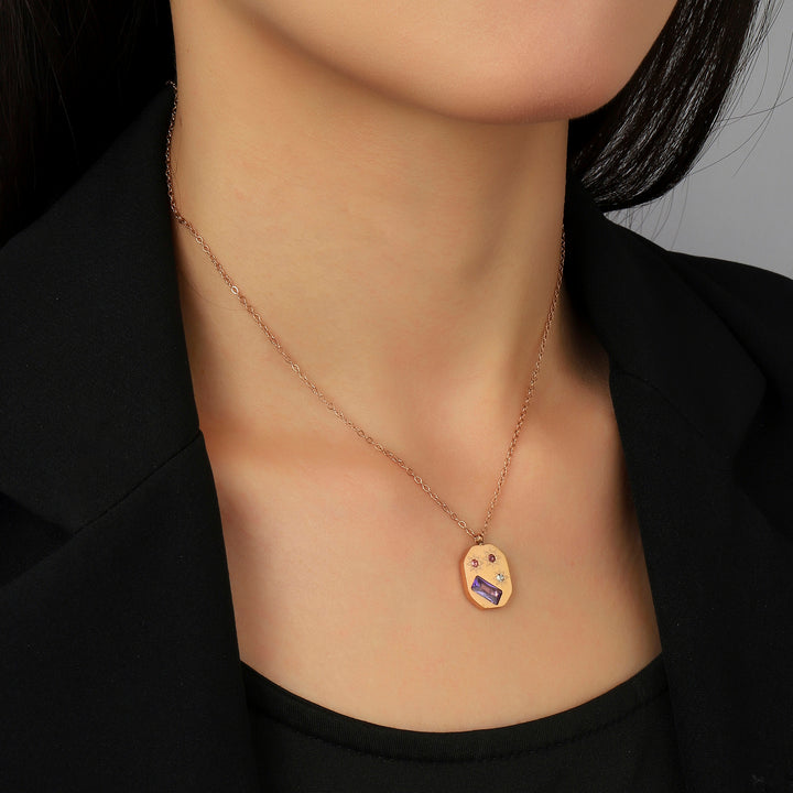 Classic Chic Rose Gold Necklace - Salty Accessories