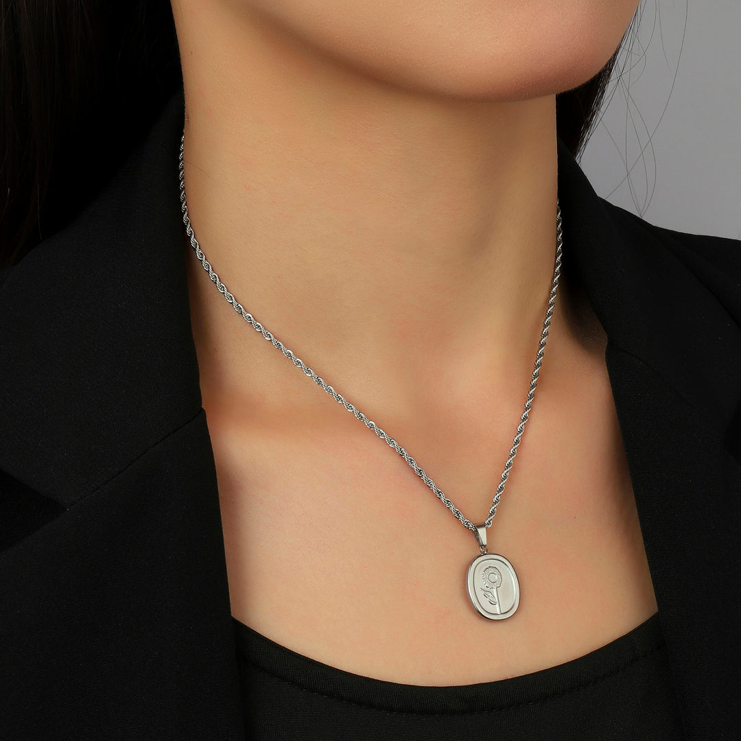 Beloved Bloom Silver Necklace - Salty Accessories