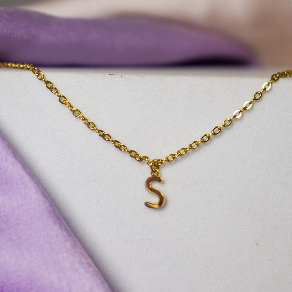 Leave Your Initials Silver S Necklace – Ericka C Wise, $5 Jewelry