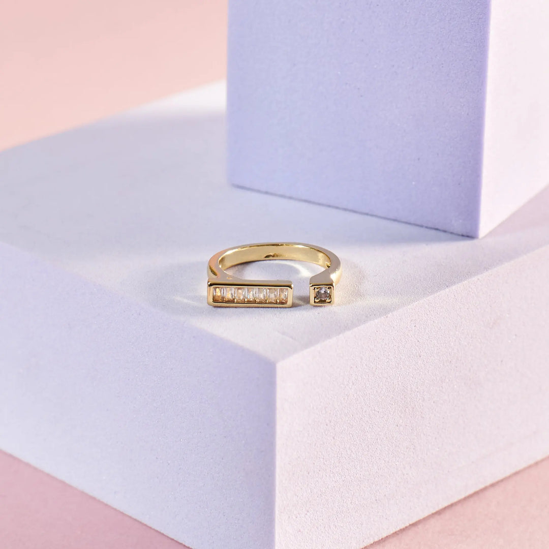 Icarus Crystal Ring - Salty Accessories