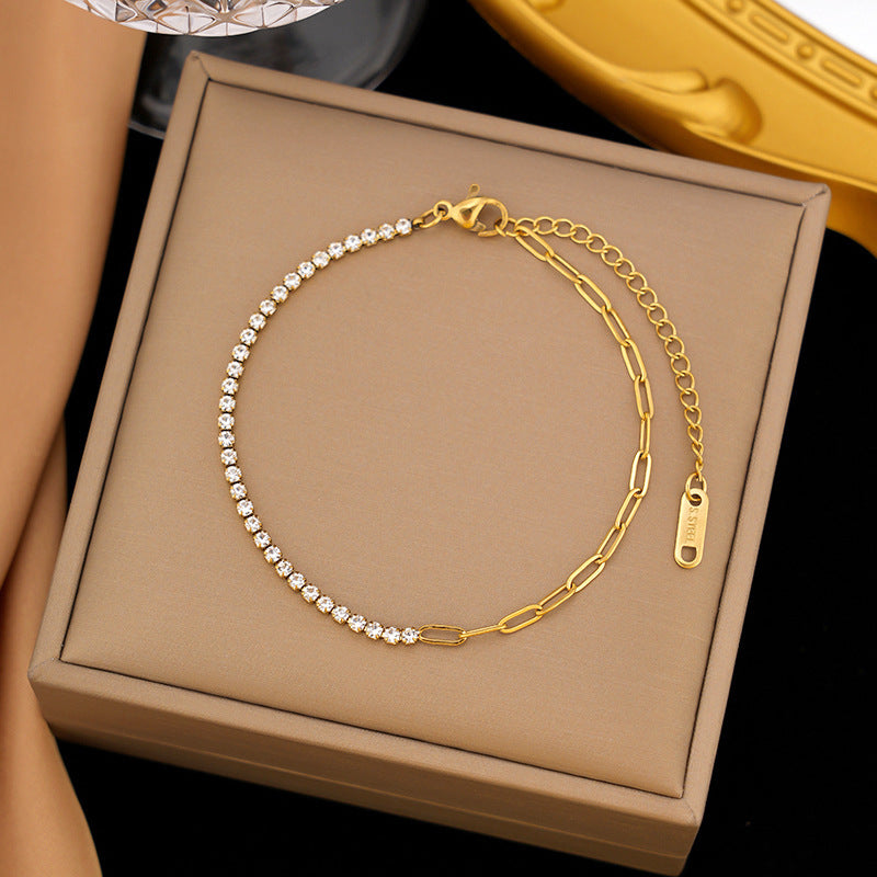 Serelle Paper Link Tennis Bracelet