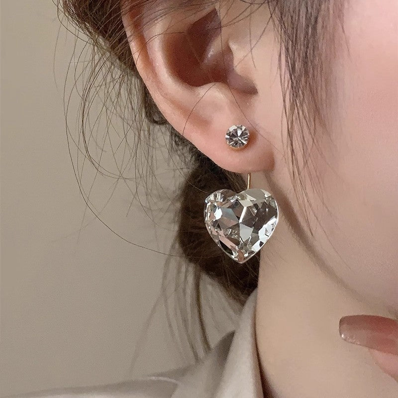 Kohinoor Heart Glow Drop Earrings