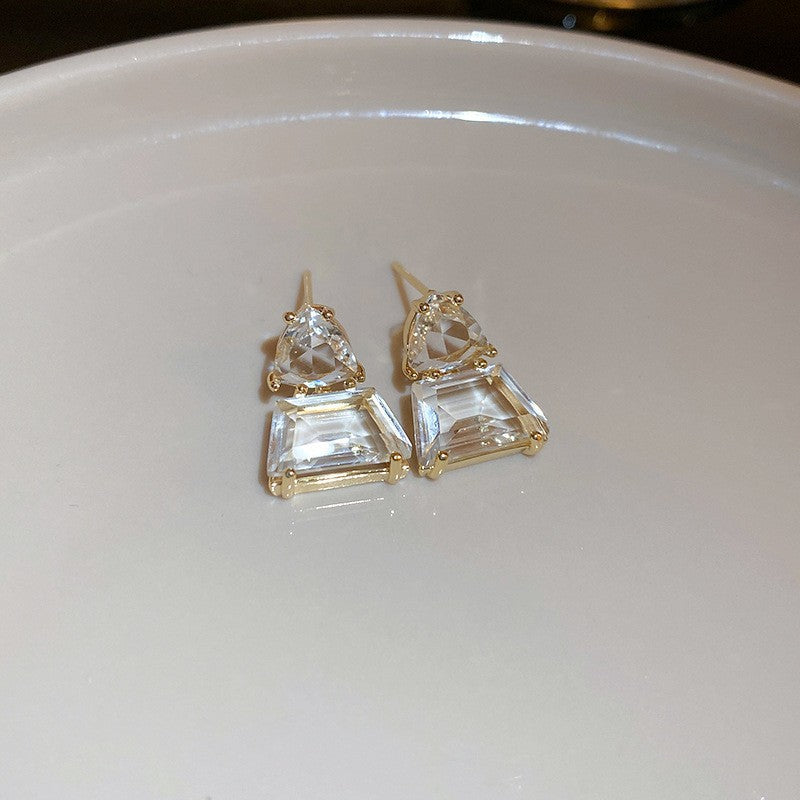 Afterglow Geometric Drop Earrings