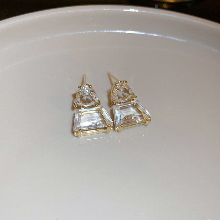 Afterglow Geometric Drop Earrings