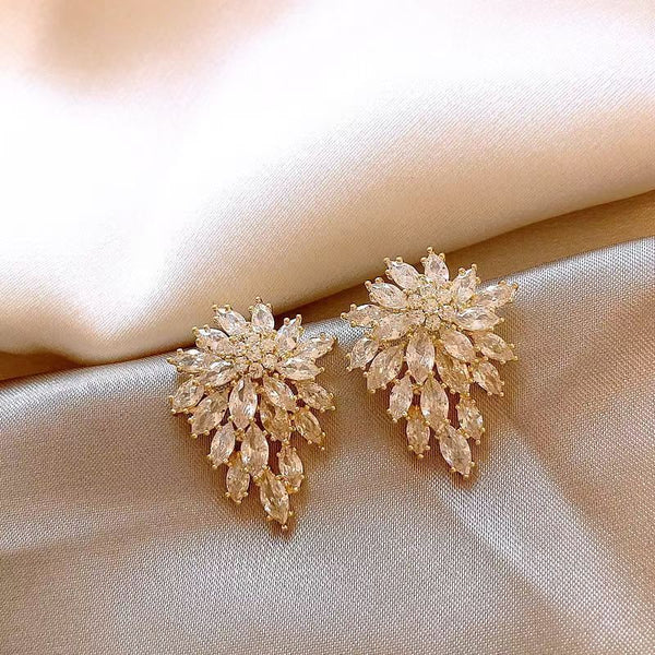 Chrysanthemum Bloom Earrings
