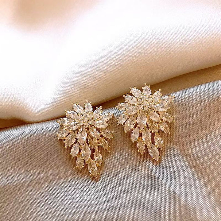 Chrysanthemum Bloom Earrings