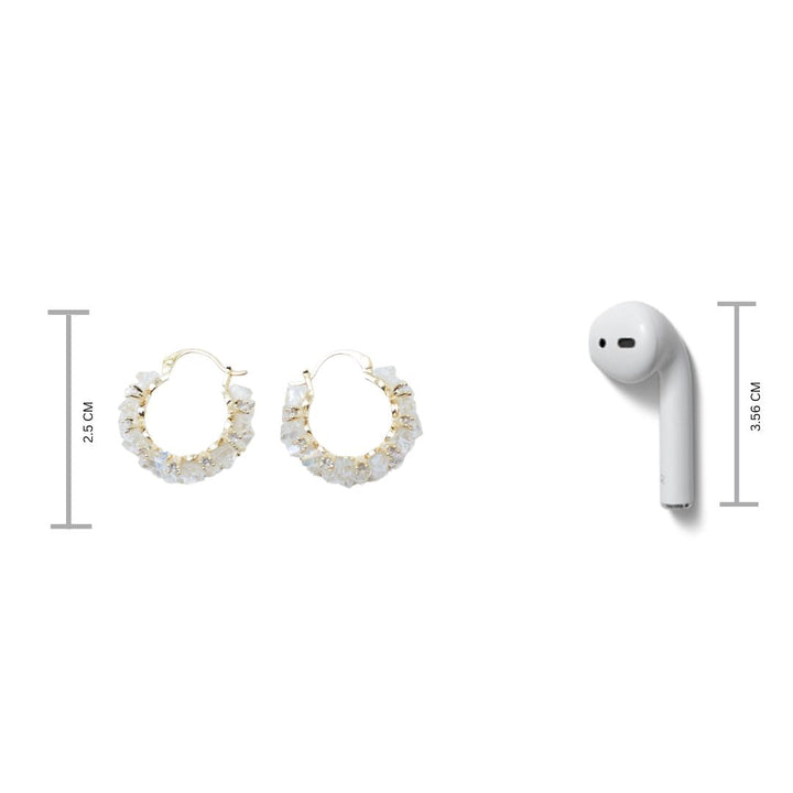 Imperial Elegance Hoops - Salty Accessories