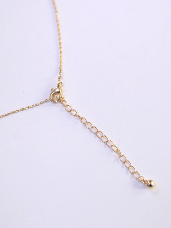 Infinity Love Golden Crystal Necklace Salty