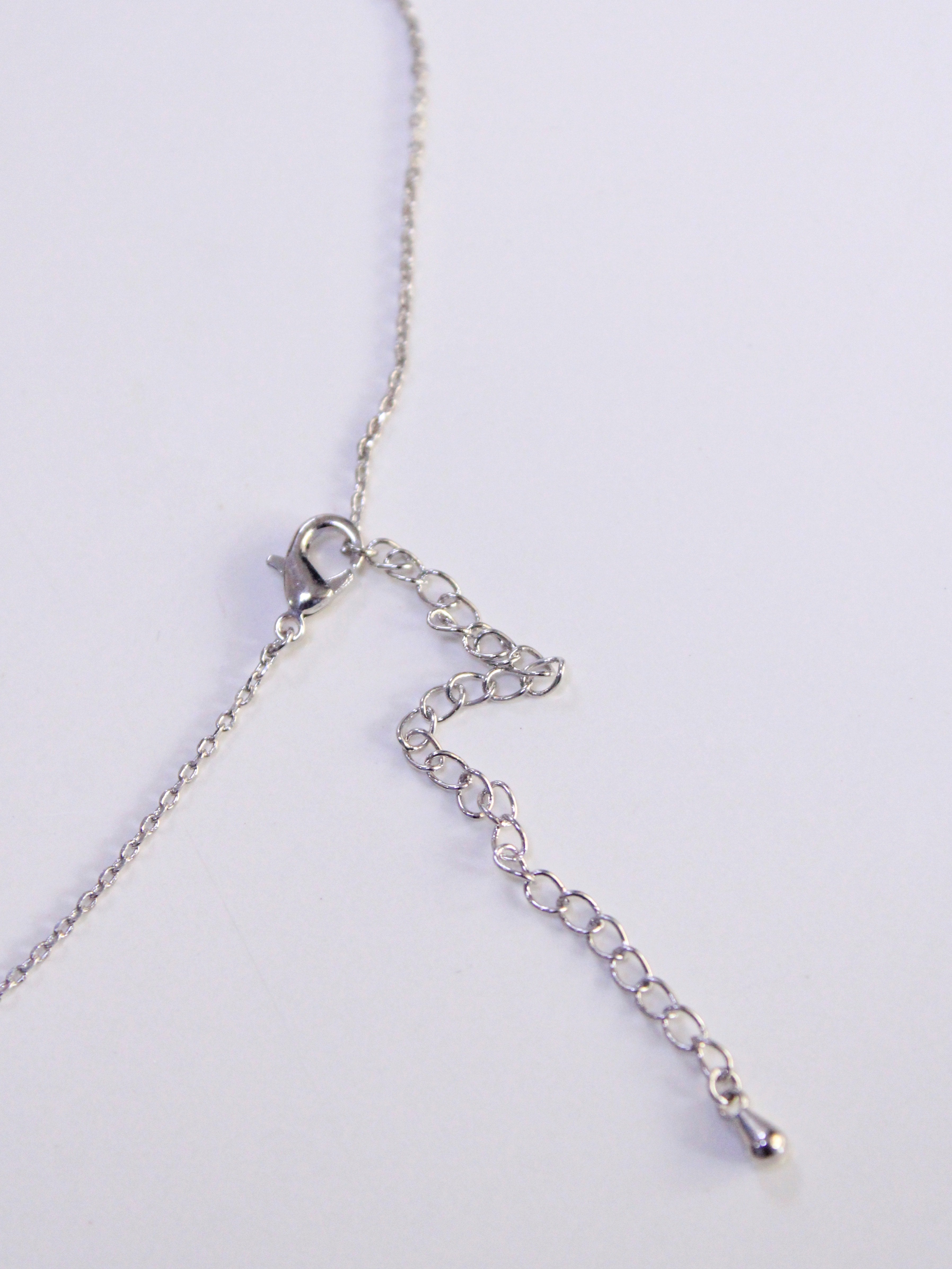 Blisse Allure 925 Sterling Silver White Crystal Necklace – Blisseallure.in