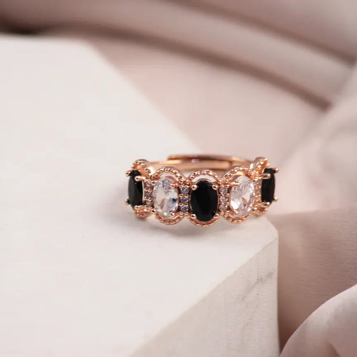 Inky Cocktail Ring