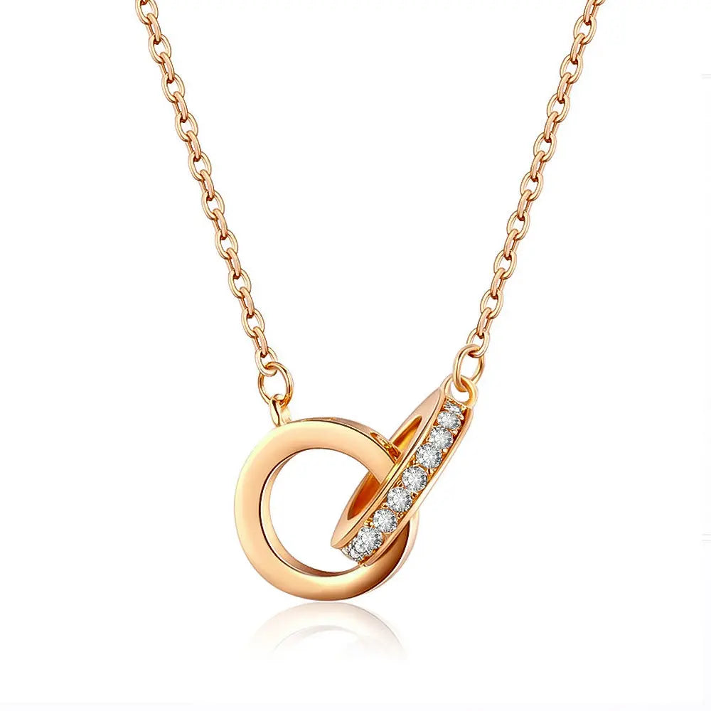 Interlooped Together Forever Necklace - Salty Accessories