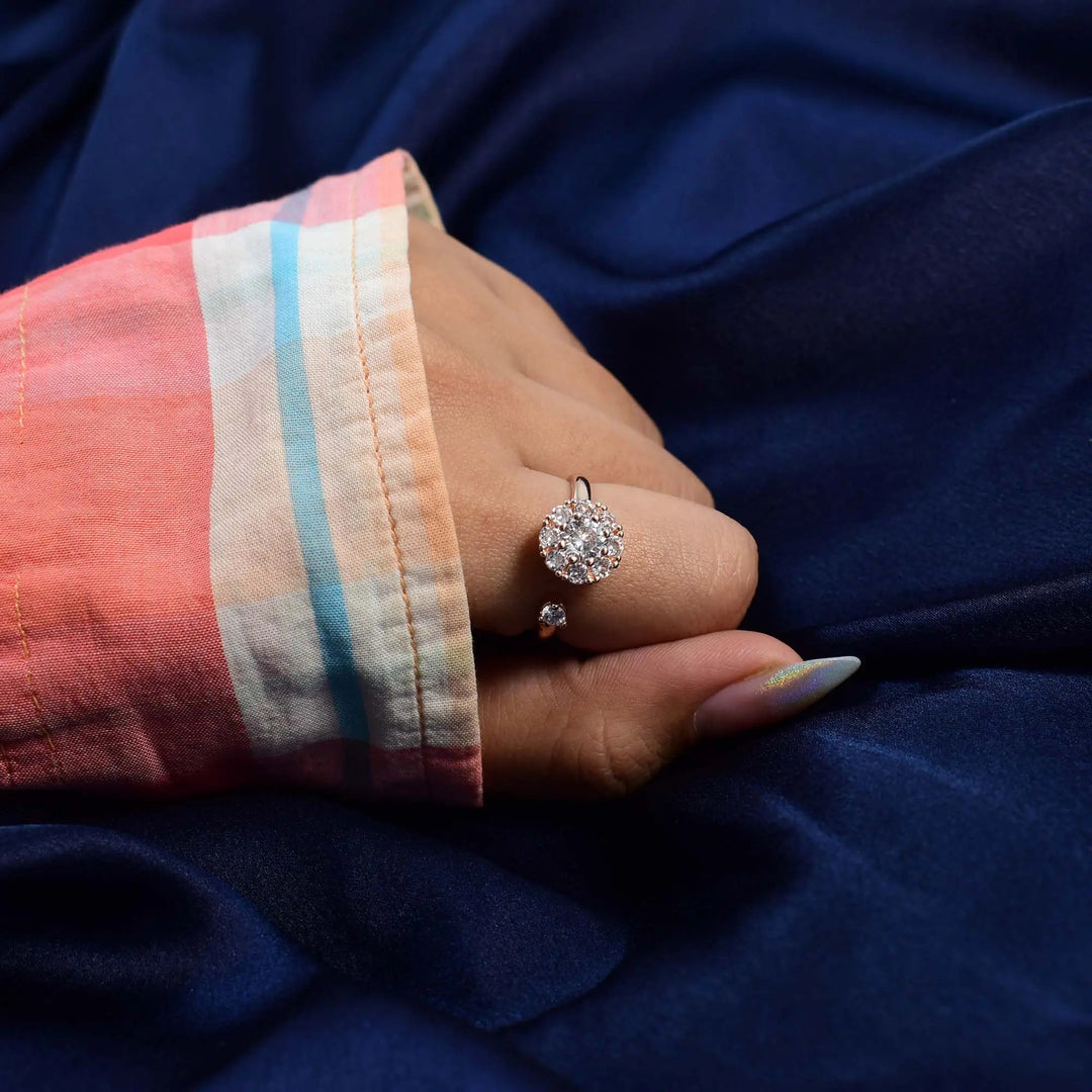 Iona Spinner Ring - Rose Gold - Salty Accessories