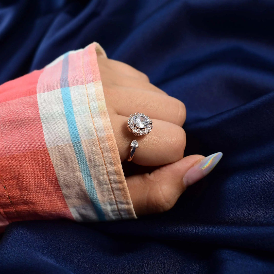 Iona Spinner Ring - Rose Gold - Salty Accessories