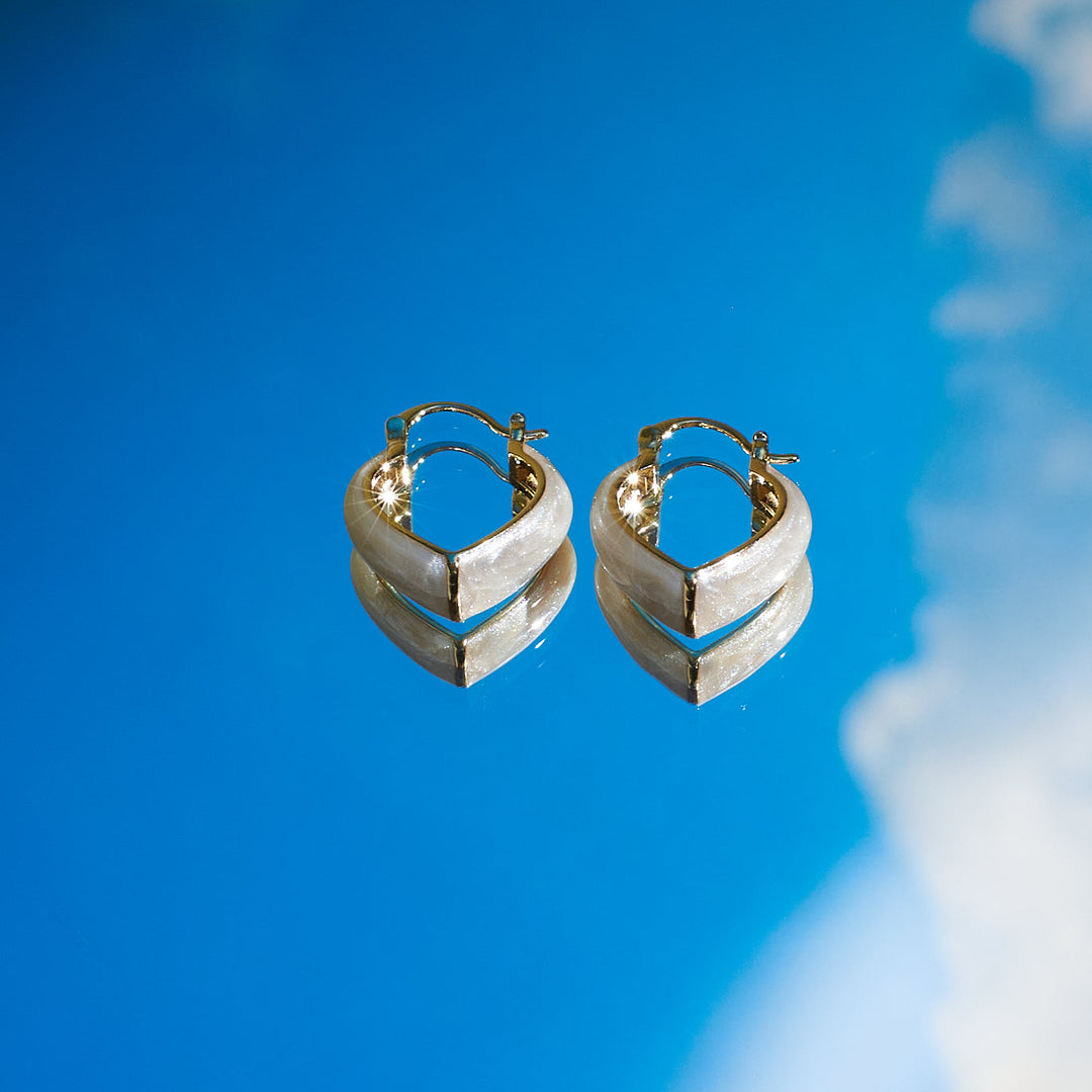 Iris Impressions Hoops - Salty Accessories