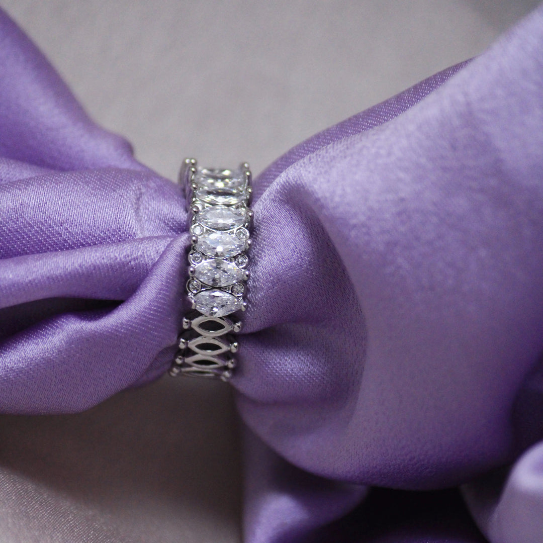 Irish Silver Fancy Band - Salty Accessories