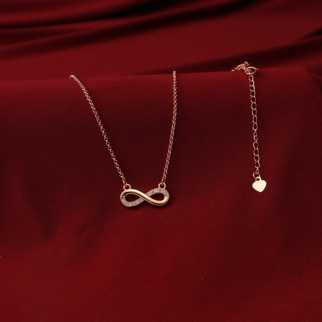 Endless Elegance White Infinity Jewellery Set - Salty Accessories