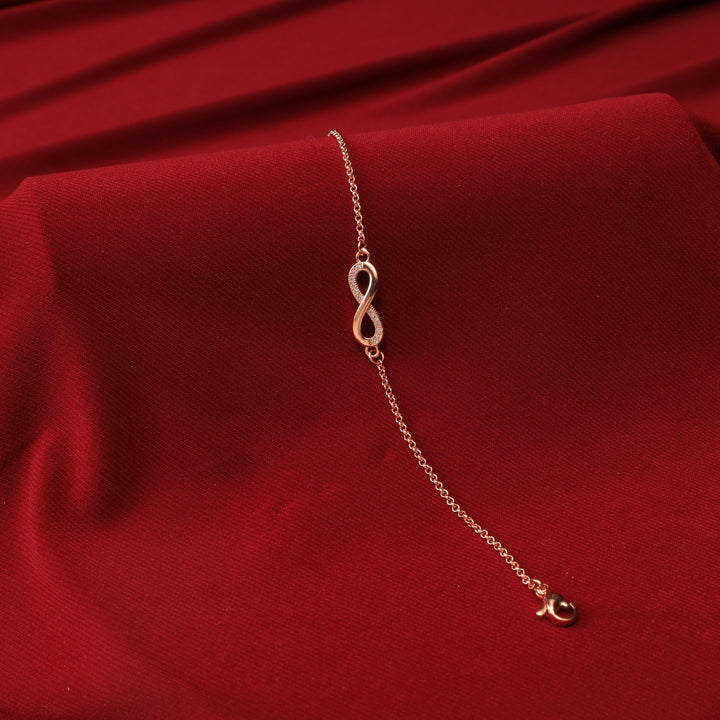 Endless Elegance White Infinity Jewellery Set - Salty Accessories