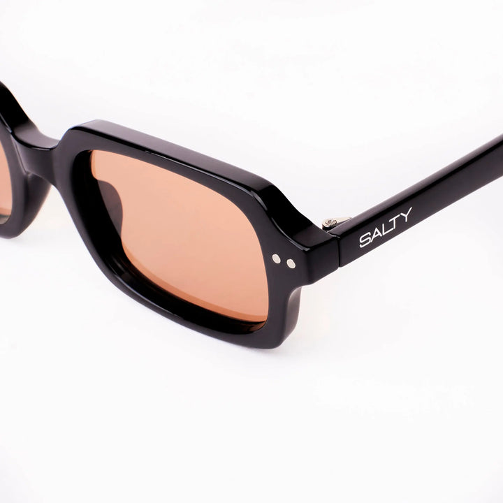 Jade Wink Brown Rectangular Sunglasses | Salty