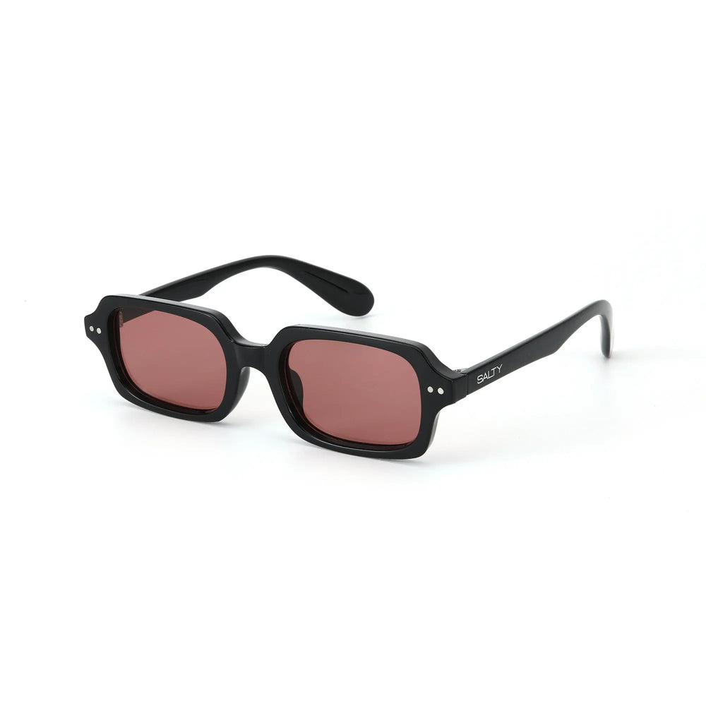 Jade Wink Pink Rectangular Sunglasses | Salty