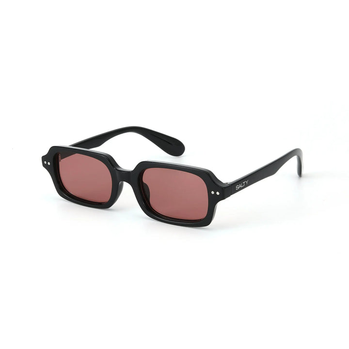 Jade Wink Pink Rectangular Sunglasses | Salty