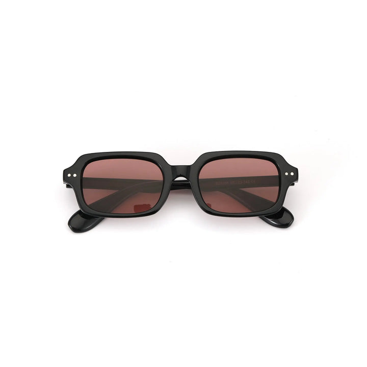 Jade Wink Pink Rectangular Sunglasses | Salty