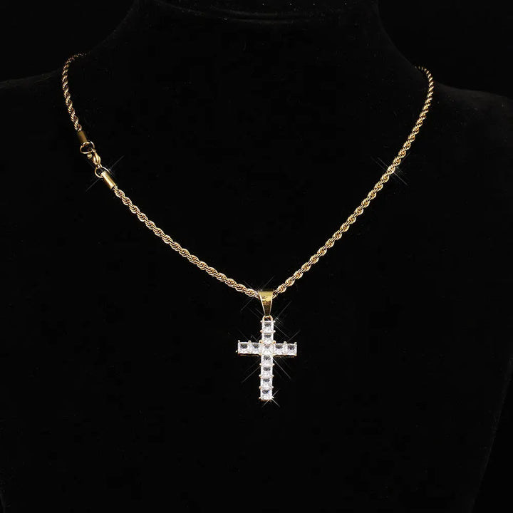 James The Great Cross Chain - Golden - Salty Accessories