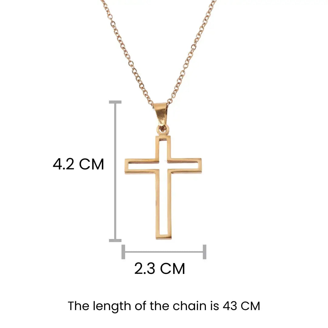 Jesus Love Golden Chain - Salty Accessories