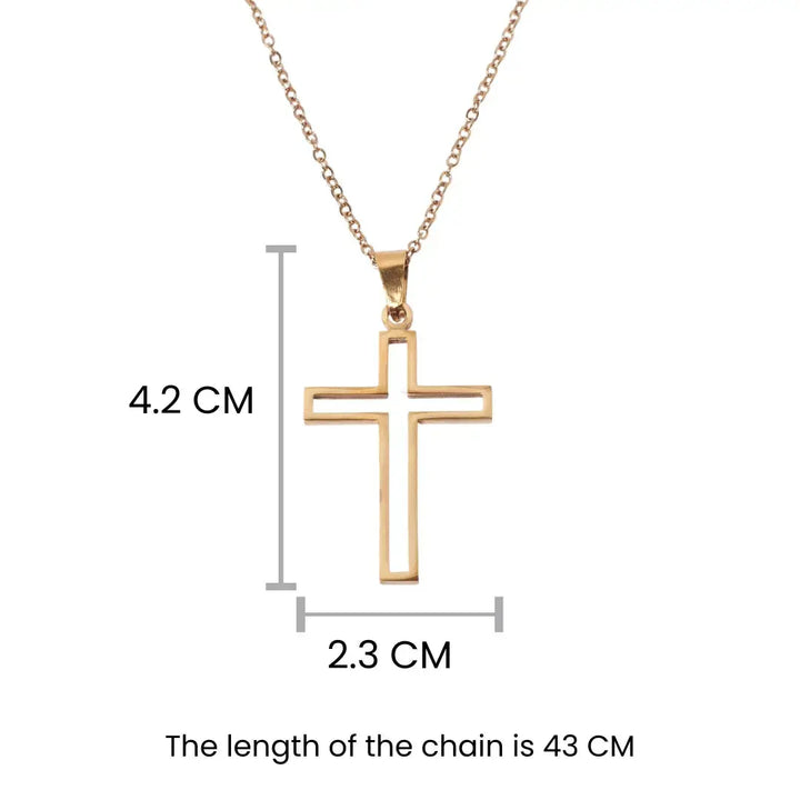 Jesus Love Golden Chain - Salty Accessories