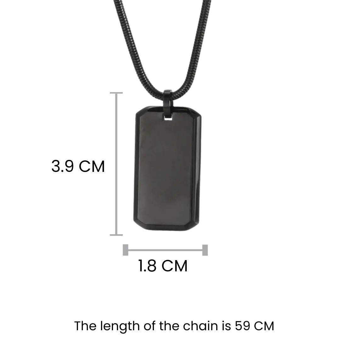 Jetsetter Steel Dog-Tag Chain | Salty